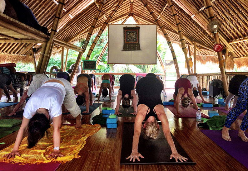 power of now oasis yoga teacher training in Bali
