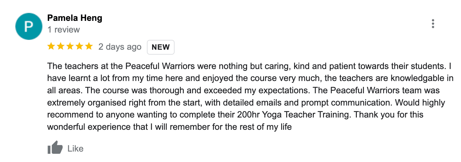 peaceful warrior review